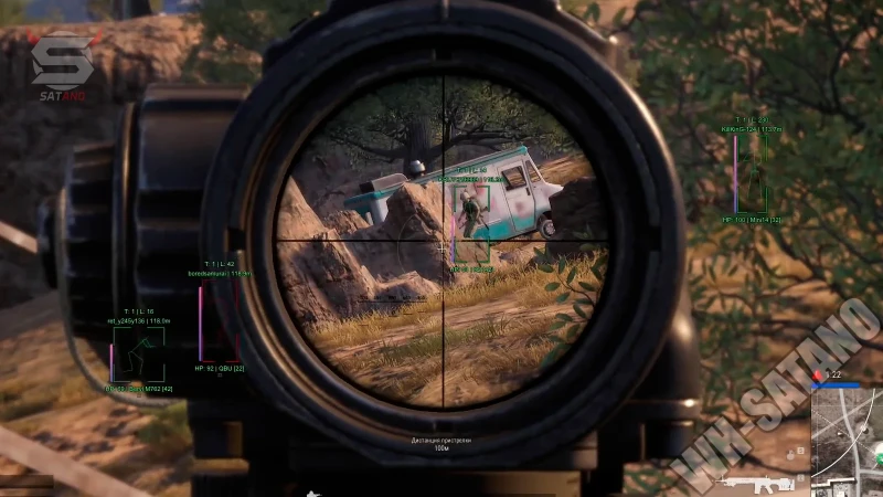 Pubg Cheats gameplay screenshot 1 — ESP, aimbot, and hacks preview