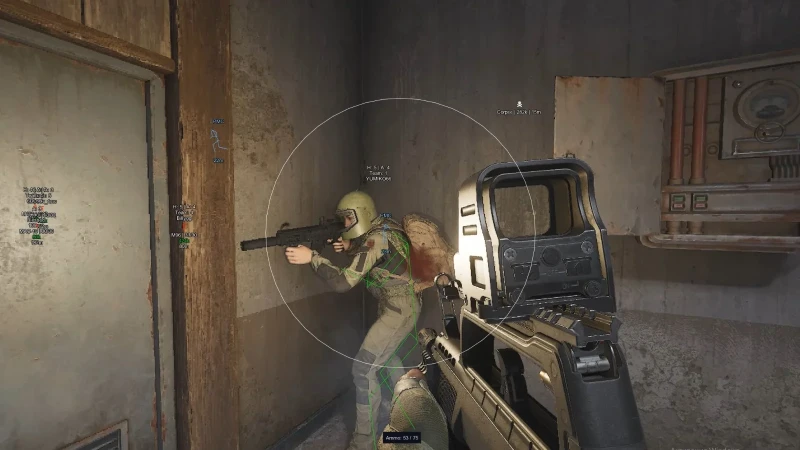 Arena Breakout Cheats gameplay screenshot 1 — ESP, aimbot, and hacks preview