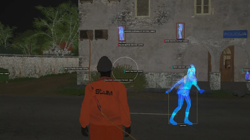 Scum Cheats gameplay screenshot 1 — ESP, aimbot, and hacks preview Scum Cheats gameplay screenshot 1 — ESP, aimbot, and hacks preview