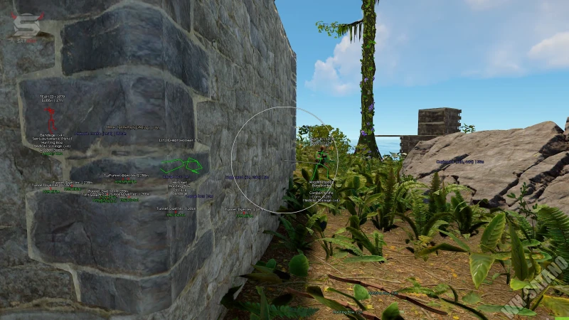 Rust Cheats gameplay screenshot 2 — ESP, aimbot, and hacks preview Rust Cheats gameplay screenshot 2 — ESP, aimbot, and hacks preview